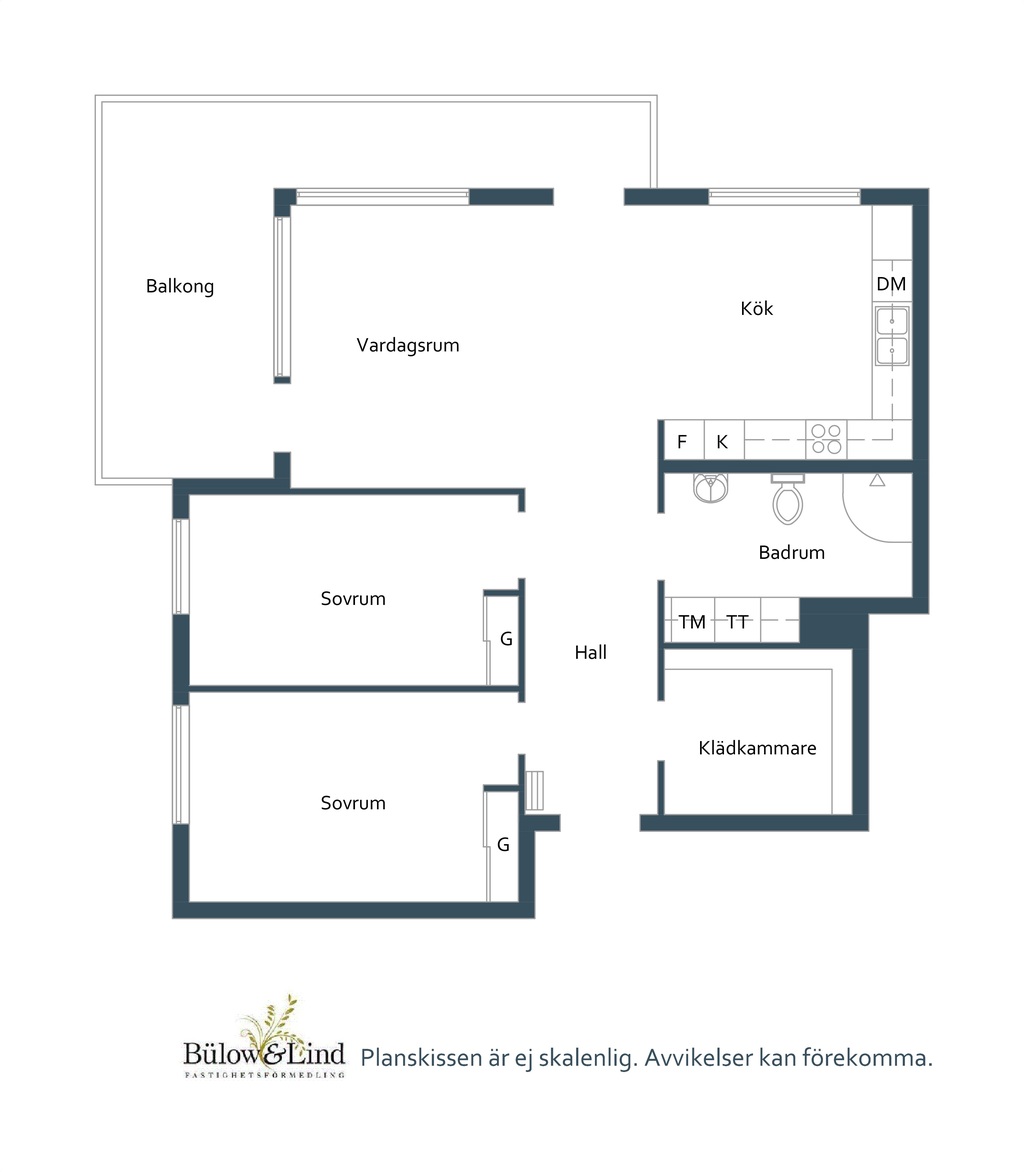 planlösning Segevägen 8