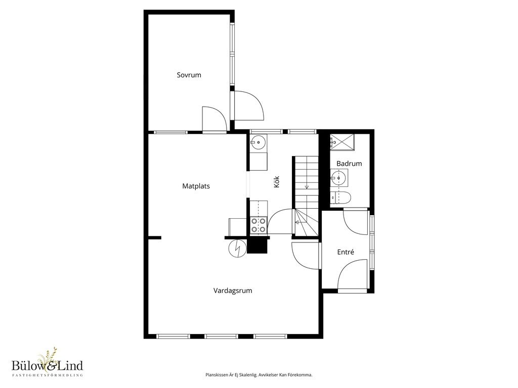 Planlösning entréplan