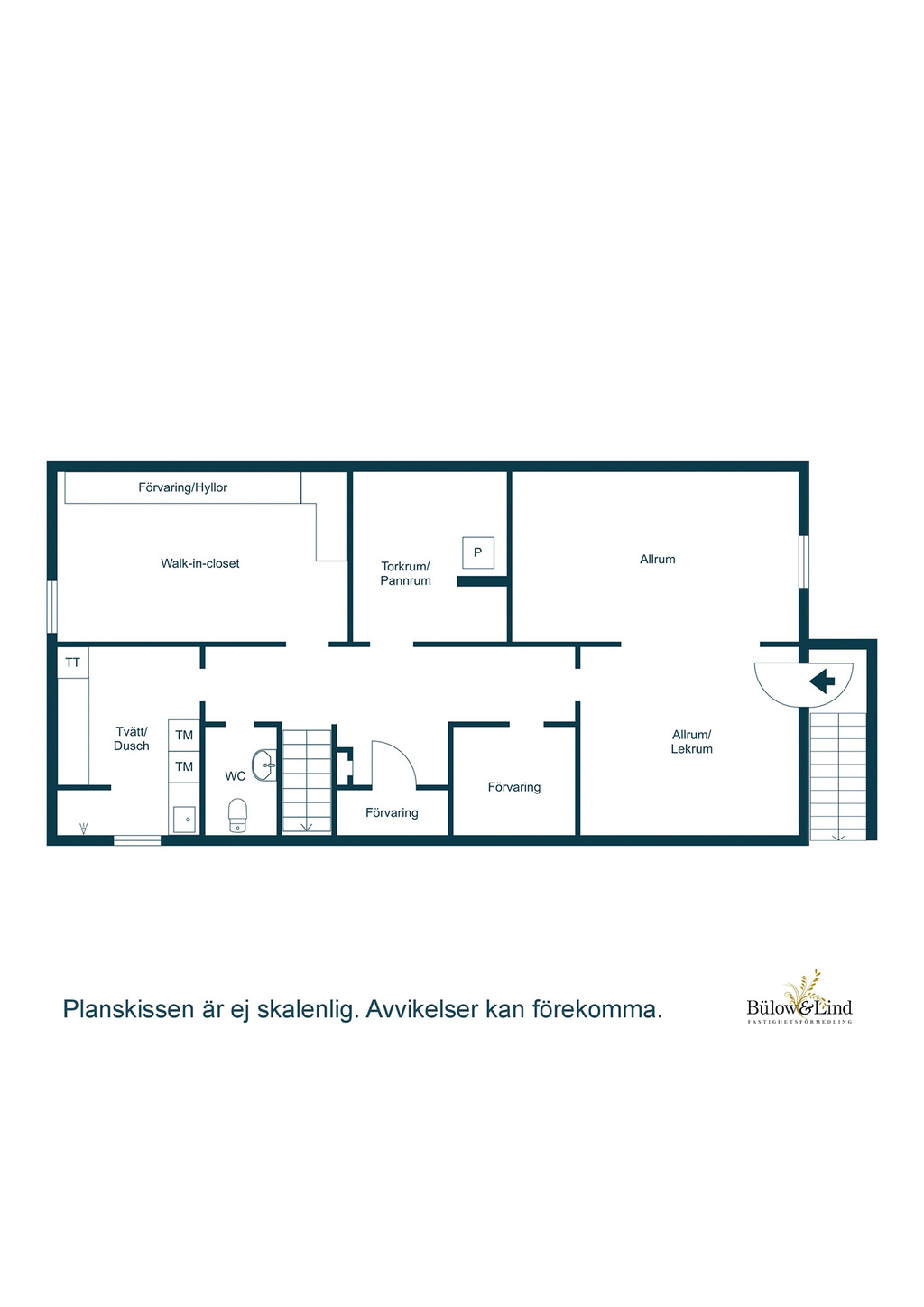 Planlösning övre plan