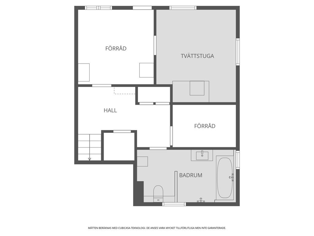 Planlösning källare