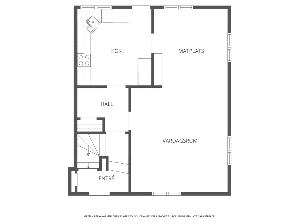 Planlösning entréplan