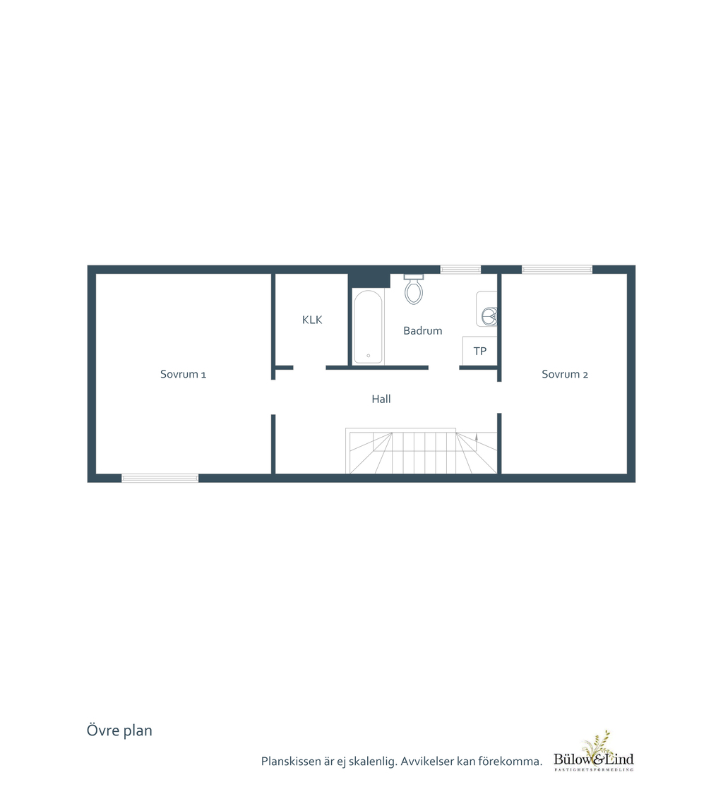 Planlösning - övre plan
